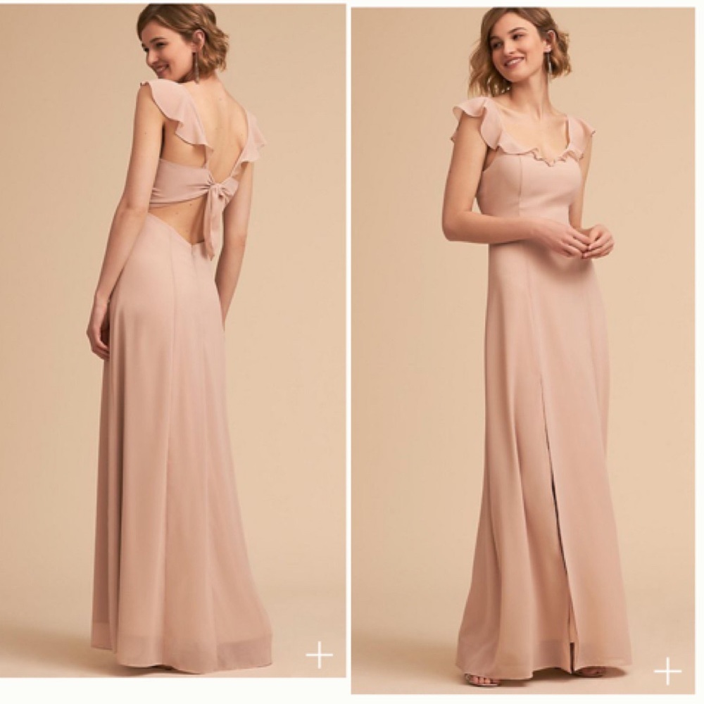BHLDN| Diana Dress| nude | XL long